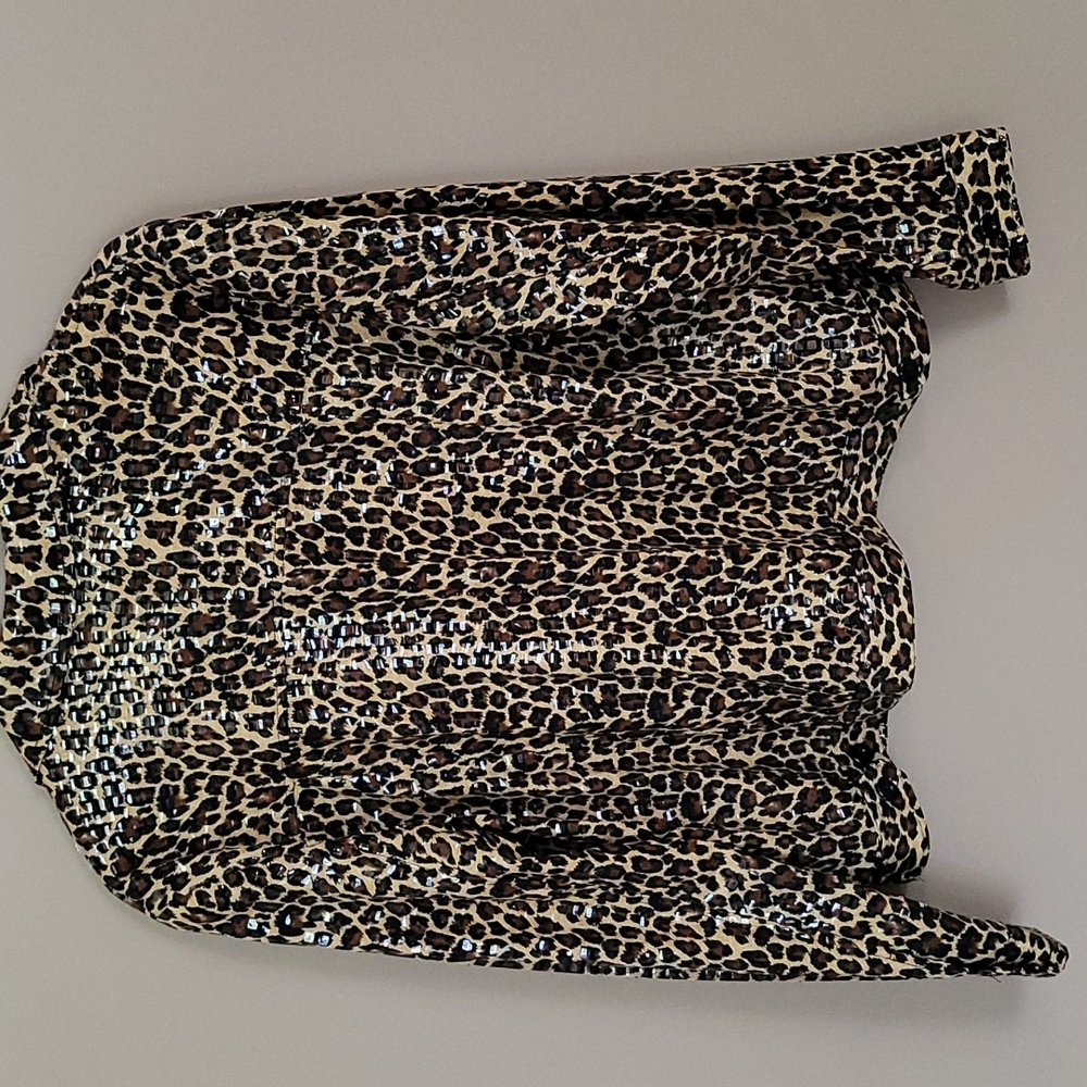 Shiny leopard jacket - Picture 5 of 6